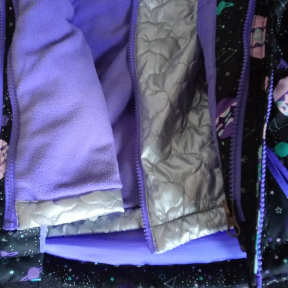 2n1 winter jacket with fleece insert set - Picture 4 of 4